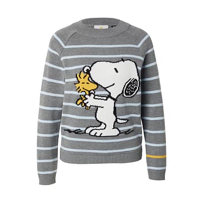 Princess goes Hollywood • grijze Snoopy trui