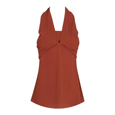 Semicouture • bruine haltertop