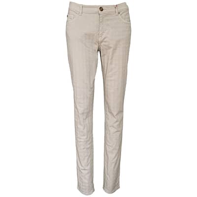 Hampton Bays • pantalon met motief in ecru