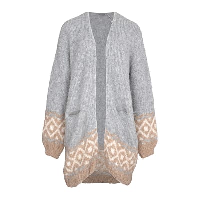 Princess goes Hollywood • grijs wollen vest