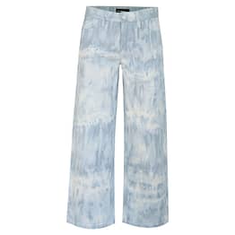 Cambio • blauwe tie dye culotte jeans Philippa
