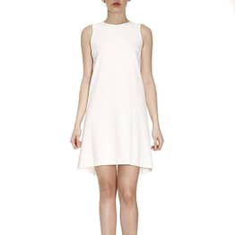 Twinset • off white jurk met kant