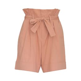 MAC • zalmroze linnen shorts Superfly mini