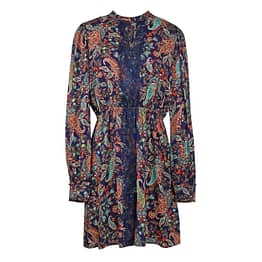 Liu Jo • korte jurk met paisley motief en kant