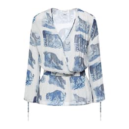 Silvian Heach • witte blouse met katten