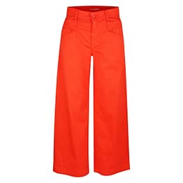 Cambio • rode pantalon met wijde pijpen