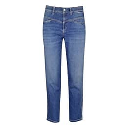 Cambio • Kadlin jeans in blauw met lichte beschadigingen