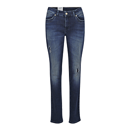 MAC • donkerblauwe jeans MELANIE Pipe