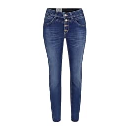 MAC • blauwe Dream Slim button jeans