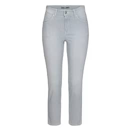 MAC • blauw wit gestreepte MELANIE 7/8 summer jeans