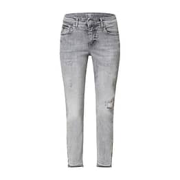MAC • grijze Rich Slim Chic jeans met beschadigingen