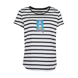 Frogbox • zwart wit gestreept t-shirt met Daisy