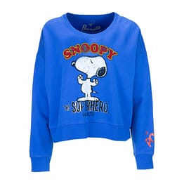 Frogbox • blauwe oversized Snoopy sweater