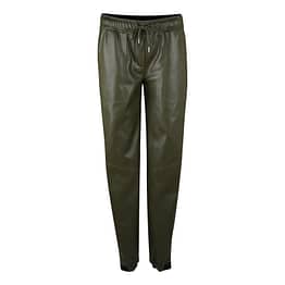 Princess goes Hollywood • groene relaxte faux leather broek