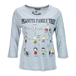 Princess goes Hollywood • grijs t-shirt Peanuts family