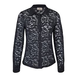 Verysimple • zwarte kanten blouse