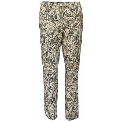 Cambio Sport • cargo pantalon Kalla met bladerenprint