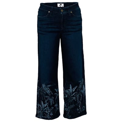 Cambio Jeans • donkerblauwe culotte jeans Philippa