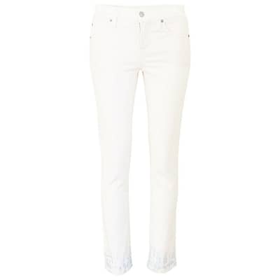 Cambio Jeans • witte skinny jeans Parla met tie dye