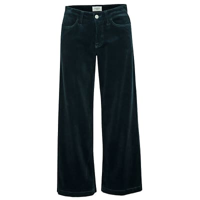 Cambio Jeans • donkergroene culotte jeans Philippa