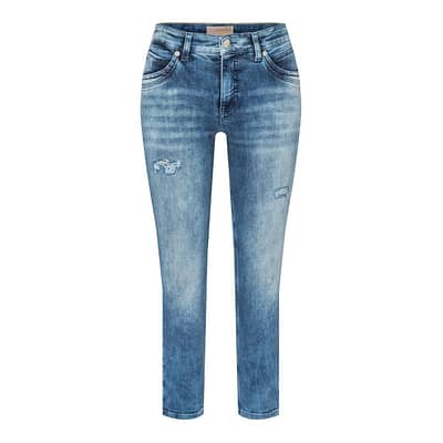 MAC • blauwe destroyed jeans Mel