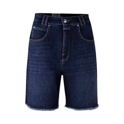 MAC • donker blauwe moms fit shorts