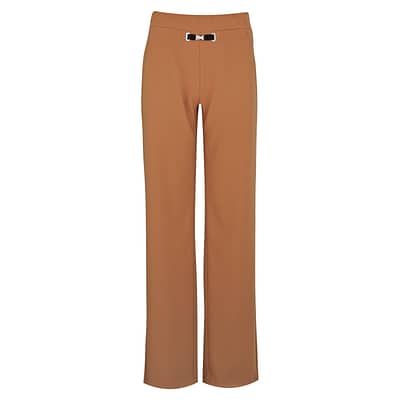 MAC • bruine EASY wideleg pantalon