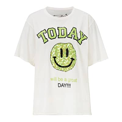 Frogbox • t-shirt met groene smiley