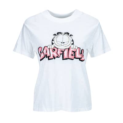Frogbox • wit t-shirt Garfield
