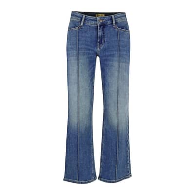 Cambio • blauwe jeans Francesca pleat
