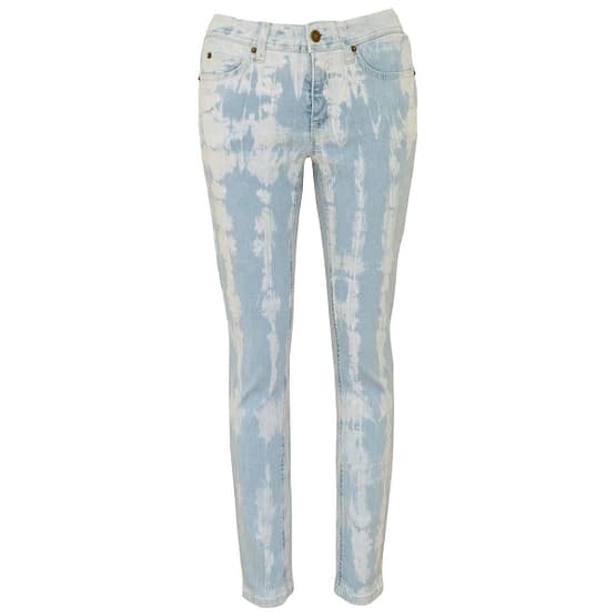 Cambio Jeans • blauw Parla jeans met tie dye motief