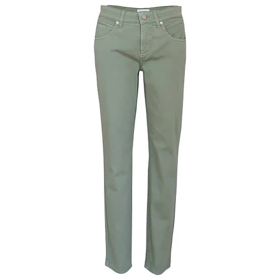 Cambio Jeans • slim fit jeans Pina in groen