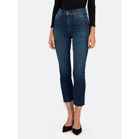 Hudson Jeans • blauwe Holly Straight Crop jeans