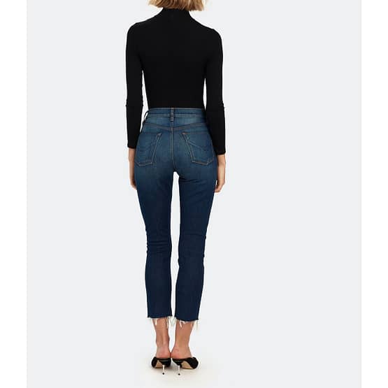 Hudson Jeans • blauwe Holly Straight Crop jeans
