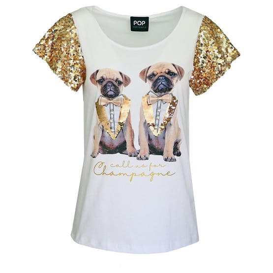 Verysimple • wit t-shirt met honden