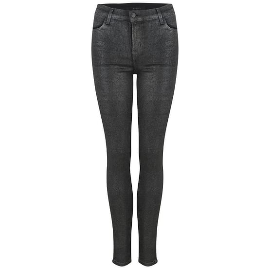 J Brand • zilver coated skinny jeans Maria