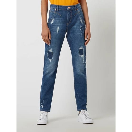 MAC • blauwe slim fit jeans RICH