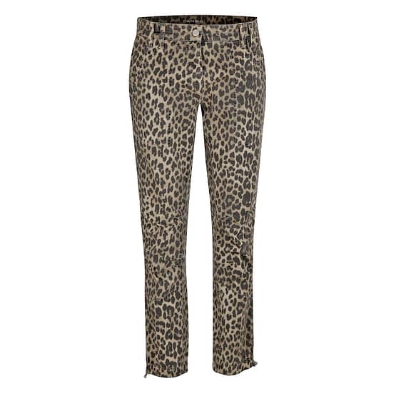 Cambio • pantalon Lotta Utility met luipaard motief