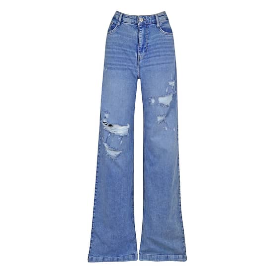 MAC • blauwe jeans SIA highwaist wide leg