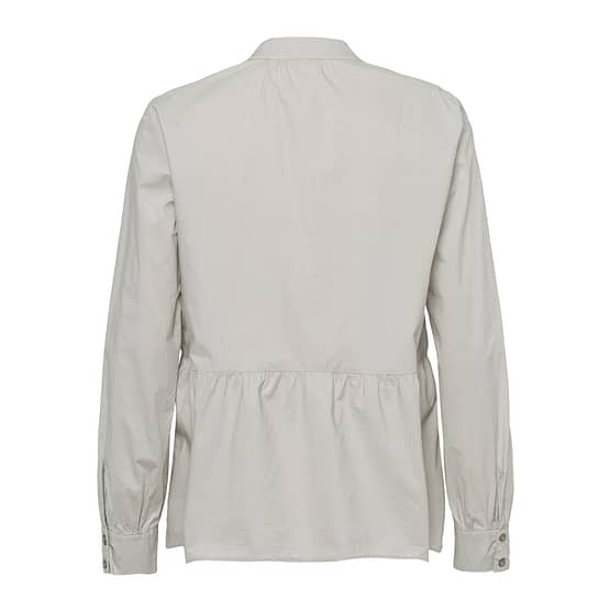 Marc Aurel • grijze blouse met peplum
