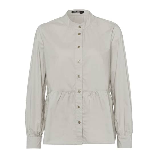 Marc Aurel • grijze blouse met peplum