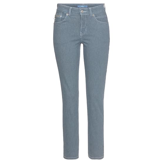 MAC • blauwe gestreepte SLIM jeans