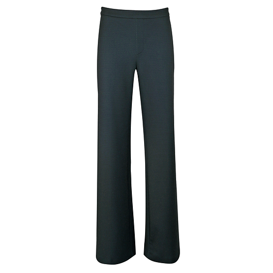 MAC • zwart groene Wideleg pantalon