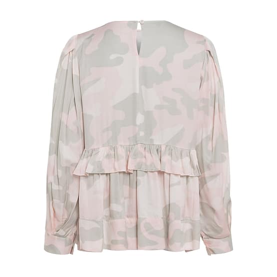 Marc Aurel • roze camouflage blouse