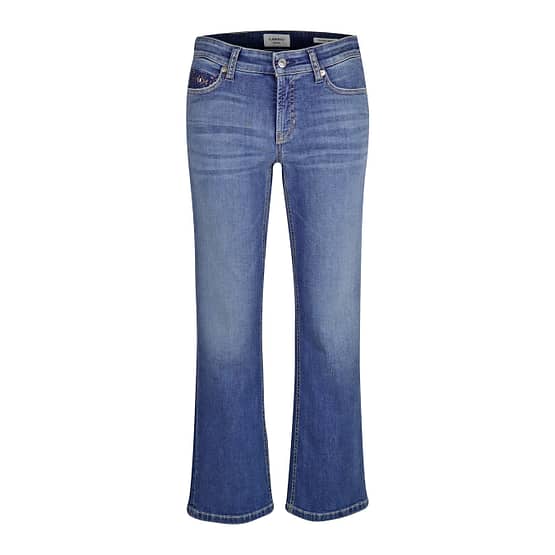 Cambio • blauwe Paris Straight Short jeans