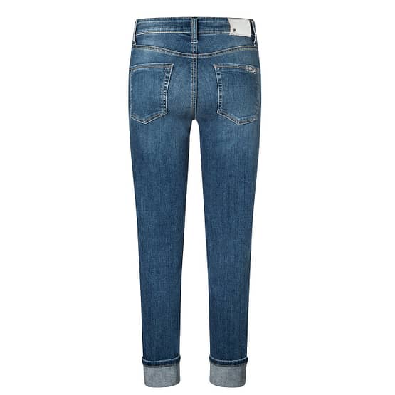 Cambio • blauwe jeans Pina met steentjes