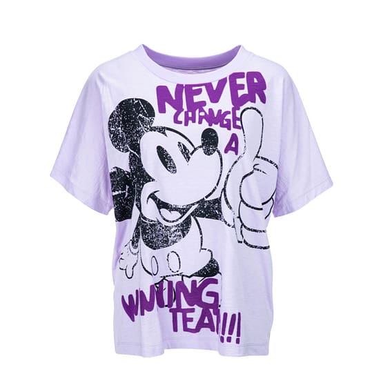 Frogbox • lila t-shirt Mickey