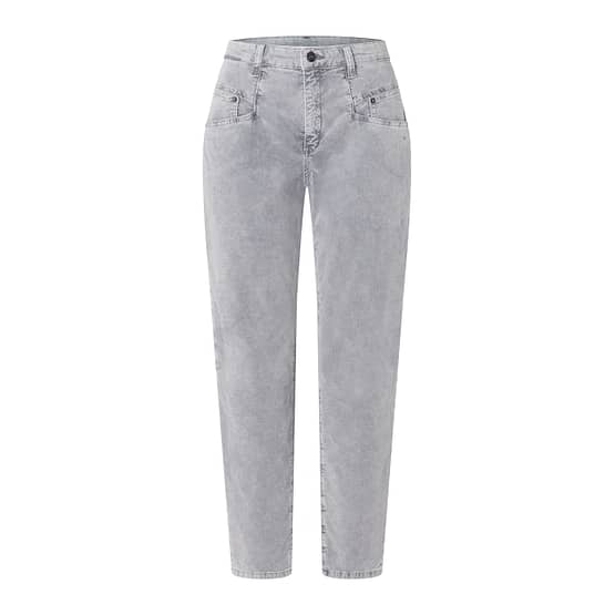 MAC • zilver grijze Rich Carrot velvet jeans