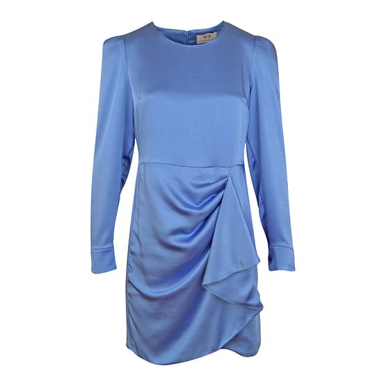 Verysimple • lichtblauwe satijnen jurk