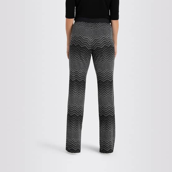 MAC • zilveren zigzag Boot jump in broek